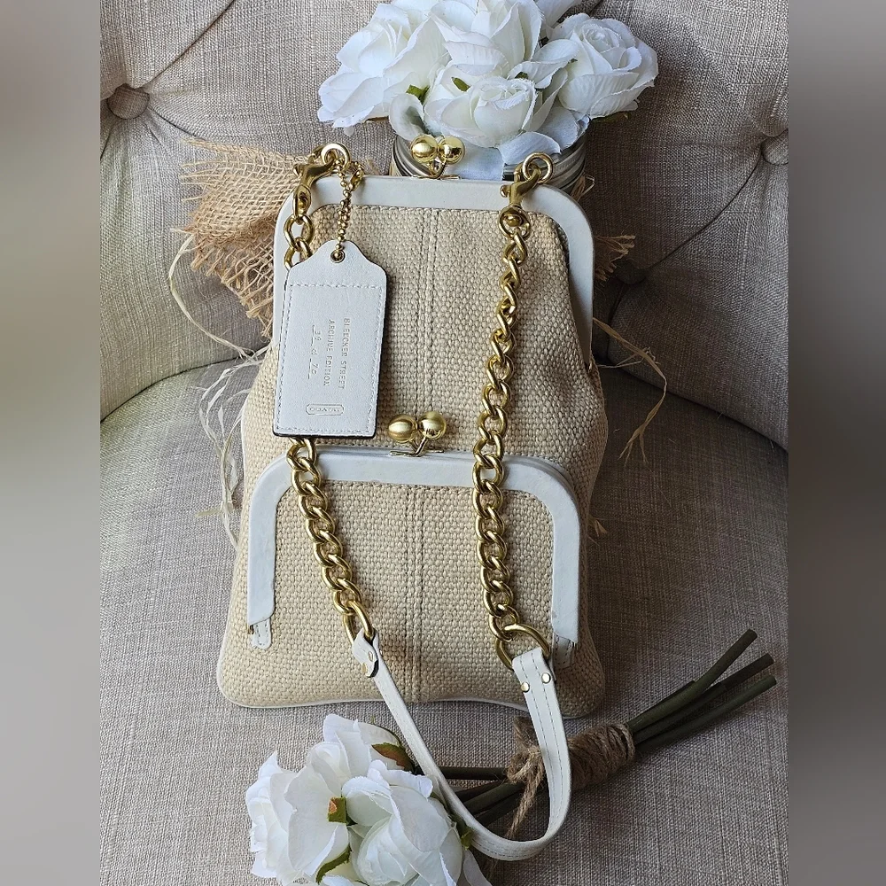 Coach Limited Edition Bleeker Street Double Kisslock Shoulder Bag ( 39 of 70 ) - Picture 12 of 16